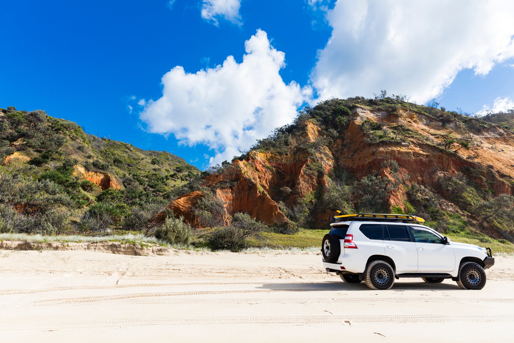 Off Road Vehicle on Fraser Island