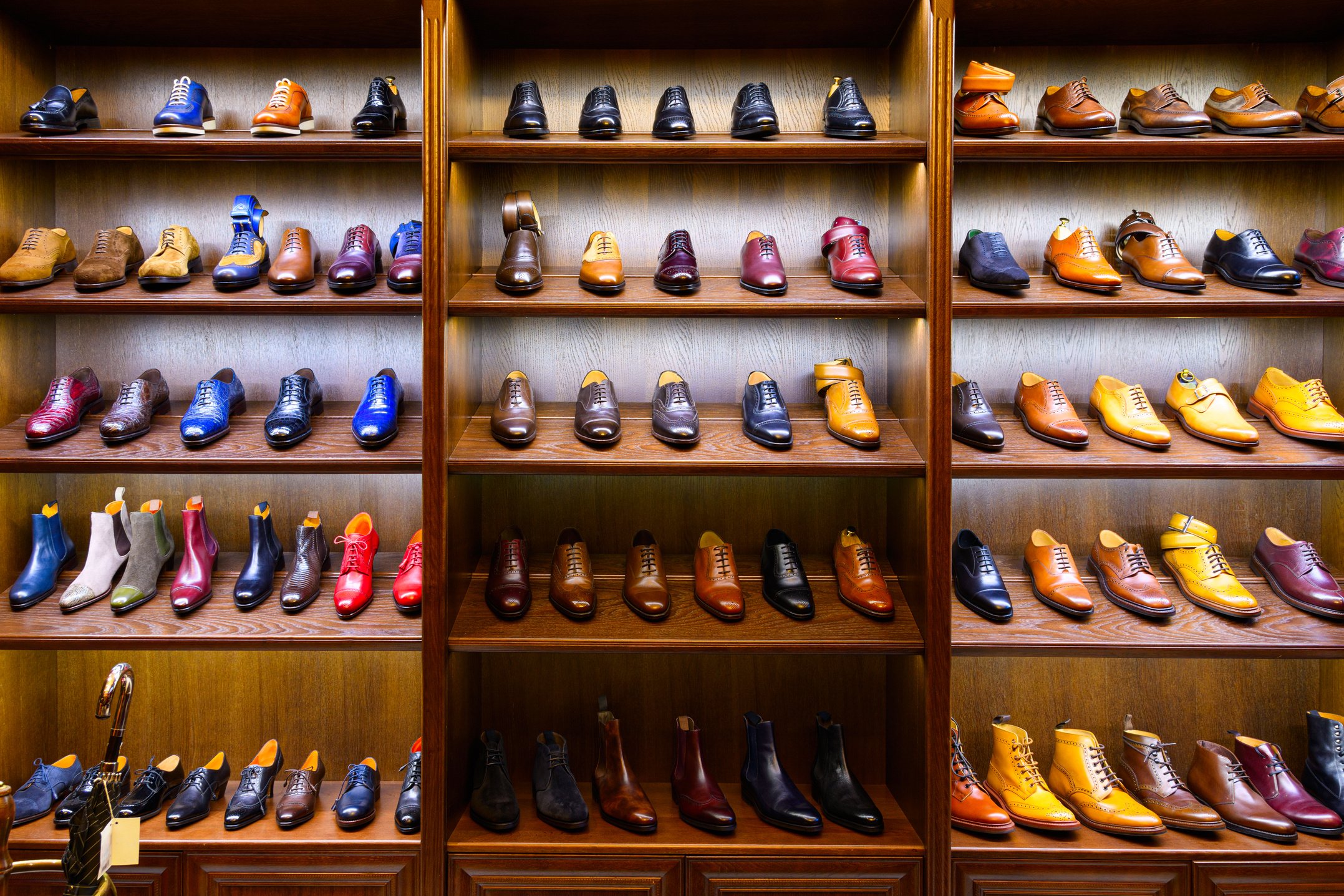 men footwear boutique store